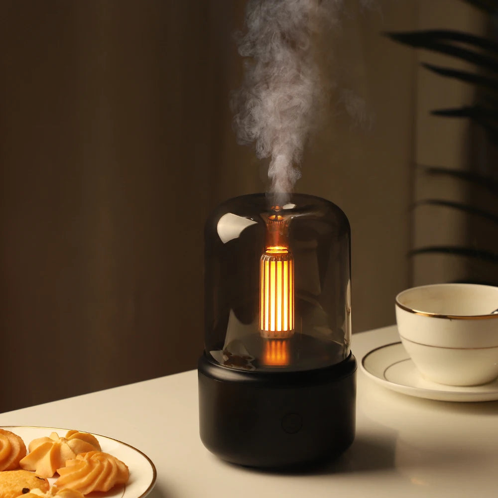 ScentGlow Candlelight Aroma Diffuser